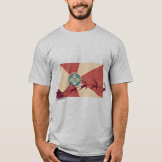 Camiseta Navidades de bandera wichita