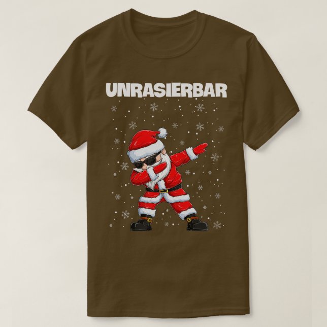Camiseta Navidades De Barba Inrasables Carrier Santa (Diseño del anverso)