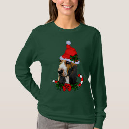 Camiseta Navidades de Basset Hound Lovers