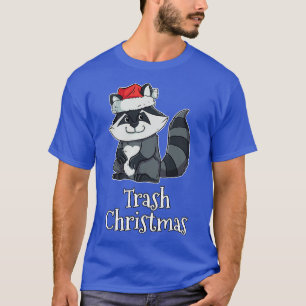 Camiseta Navidades de basura Merry Trash Panda Raccoon