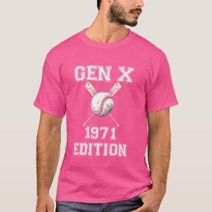 Camiseta Navidades de béisbol de Generación X Edición 1971
