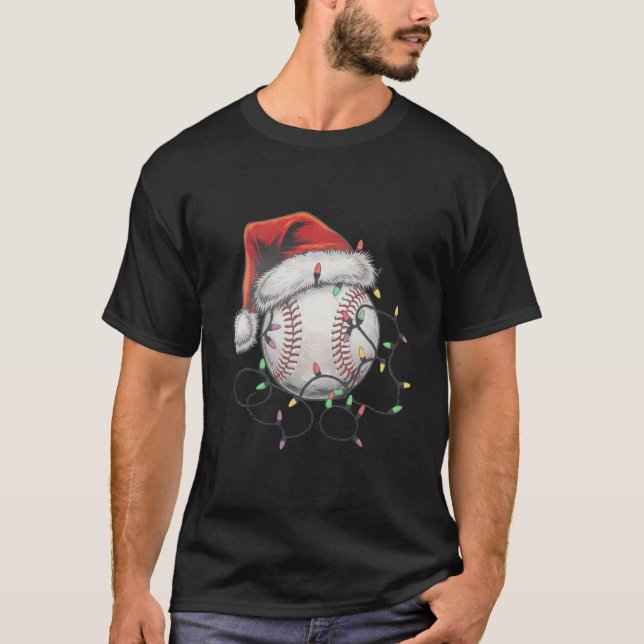 Camiseta Navidades de béisbol de Santa Elena (Anverso)