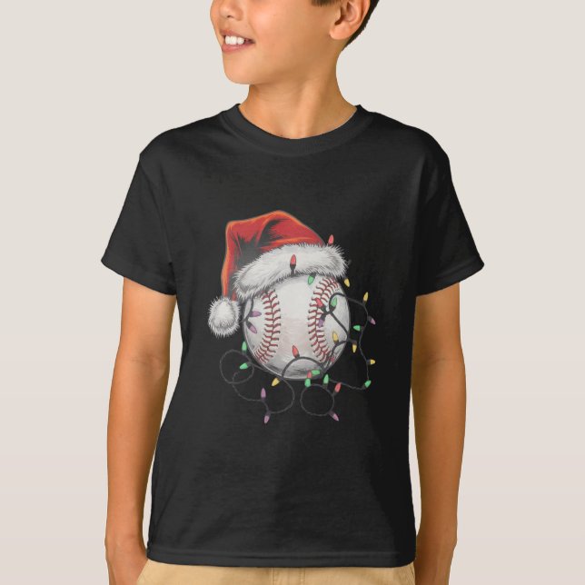 Camiseta Navidades de béisbol de Santa Elena (Anverso)