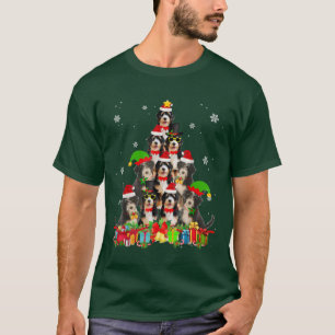 Camiseta Navidades de Bernedoodle