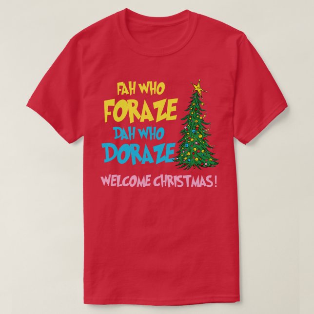 Camiseta Navidades de bienvenida TShirt (Diseño del anverso)