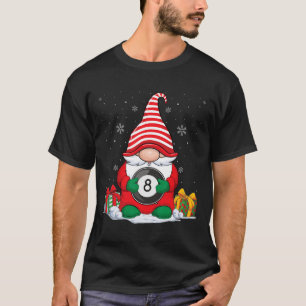 Camiseta Navidades de Billiard Ball Gnomes Cute Billiard Ba