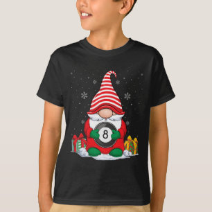 Camiseta Navidades de Billiard Ball Gnomes Cute Billiard Ba