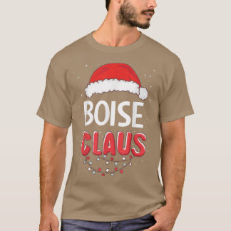 Camiseta Navidades de Boise Santa Claus coincidiendo con el