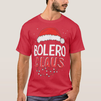 Camiseta Navidades de Bolero Santa Claus con traje T-Sh