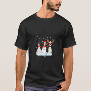 Camiseta Navidades de boliche Pajama enciende a los renos S