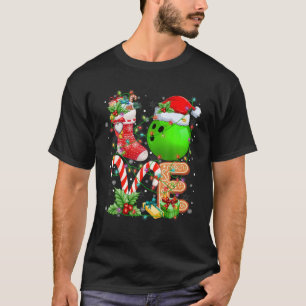 Camiseta Navidades de boliche Santa Love de Ball alumbran N