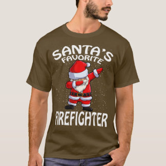 Camiseta Navidades de bomberos favoritos de amigos