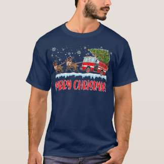 Camiseta Navidades de bomberos Pajama Merry navideño