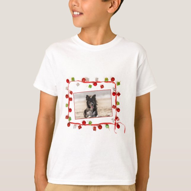 Camiseta Navidades de Border Collie (Anverso)