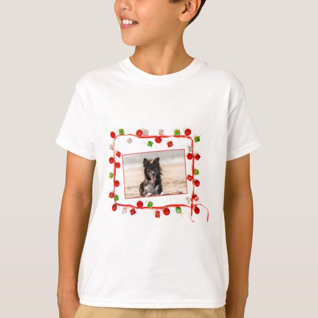 Camiseta Navidades de Border Collie (Anverso)