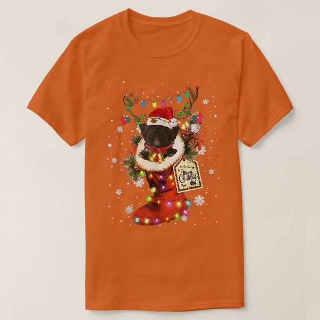 Camiseta Navidades de botes de navidad de terror tibetano c (Diseño del anverso)