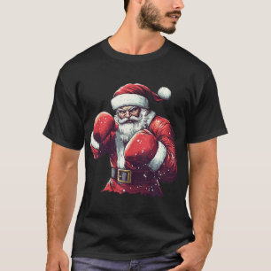 Camiseta Navidades de boxeo de Santa Boxeo Mma Muay Thai X