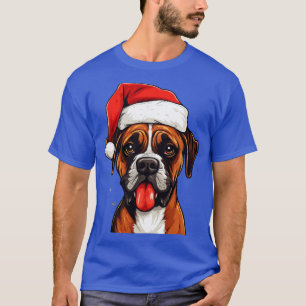 Camiseta Navidades de Boxer Dog