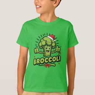 Camiseta Navidades de Broccoli Kids Funny Broccoli Toddler