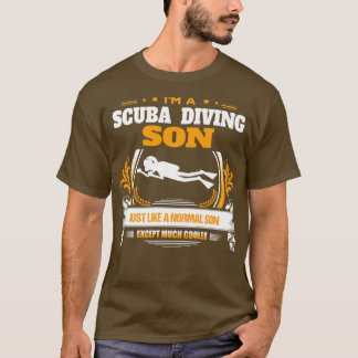 Camiseta Navidades de buceo de Scuba o regalo de cumpleaños