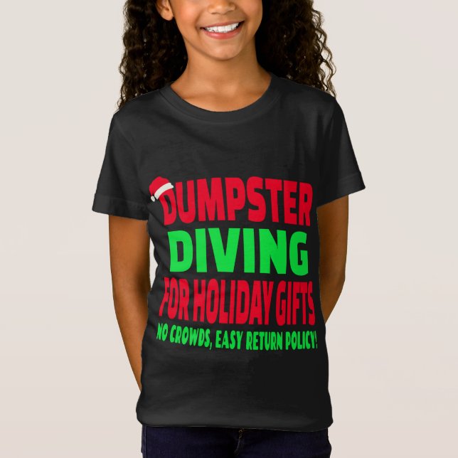 Camiseta Navidades de buceo Santa Hat (Anverso)