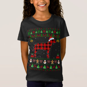 Camiseta Navidades de búfalo feo bull terrier