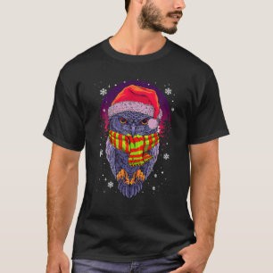 Camiseta Navidades de búhos Antlers de renos Navidad regalo