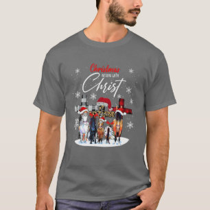 Camiseta Navidades De Caballos Comienza Con El Cristo Bullm