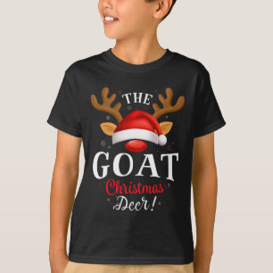 Camiseta Navidades de cabra de la familia Deer Pjs Xmas