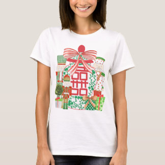 Camiseta Navidades de cachorros y Jar de jengibre