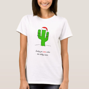 Camiseta Navidades de Cactus