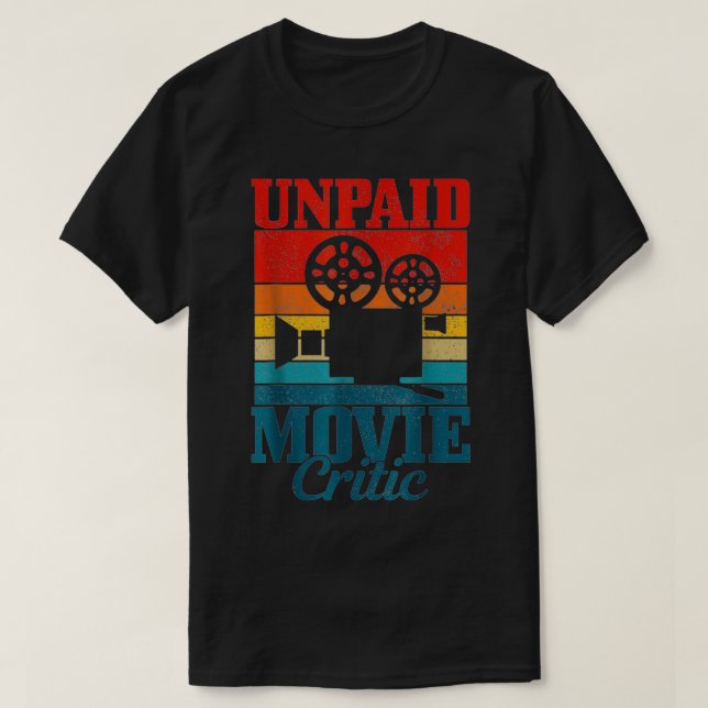 Camiseta Navidades de cámaras de cine de cine de época sin  (Diseño del anverso)