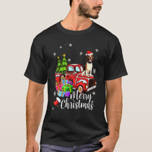 Camiseta Navidades de Camión Rojo Beagle Pajama
