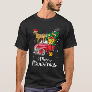 Camiseta Navidades de Camión Rojo en Cabra