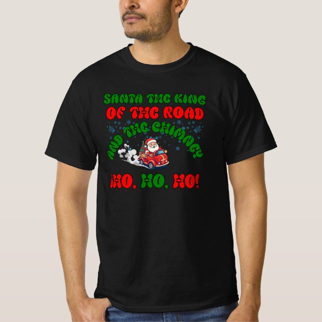 Camiseta Navidades de Camioneros de Santa Cruz (Anverso)