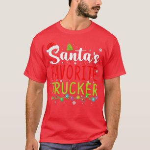 Camiseta Navidades de Camioneros Favoritos Santa Hat
