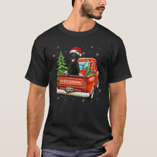 Camiseta Navidades de Camiones Rojos de un recuperador de u