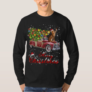 Camiseta Navidades de Camiones Rojos en Pajama