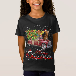 Camiseta Navidades de Camiones Rojos en Pajama