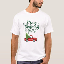 Camiseta Navidades de Camiones Vintage de Feliz Navidad