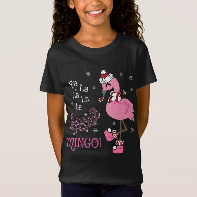 Camiseta Navidades de caña de caña de caña de cute La MINGO (Anverso)