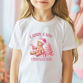 Camiseta Navidades de caña de caramelos