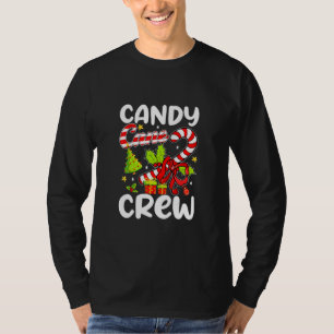 Camiseta Navidades de Candy Cane Candy Niños Chicas X