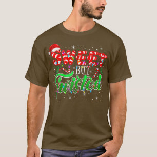 Camiseta Navidades de Candy Cane, dulces pero torcidos 148