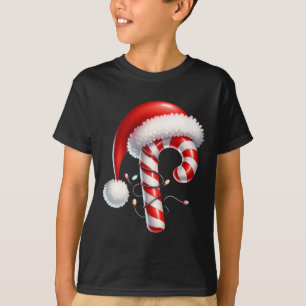 Camiseta Navidades de Candy Cane iluminan el partido de la