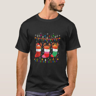 Camiseta Navidades de cangrejo atienden a Navidades feos su