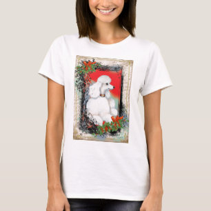 Camiseta Navidades de cangrejo blanco Tee de jengibre estil