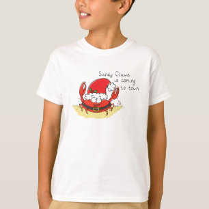 Camiseta Navidades de cangrejo callejero graciosos vacacion
