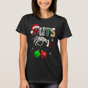 Camiseta Navidades de castañas mastican nueces navideñas pa