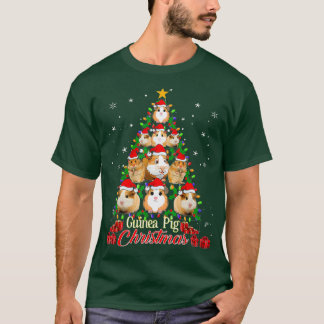 Camiseta Navidades de cerdo de Guinea Tee Guinea Pajamas